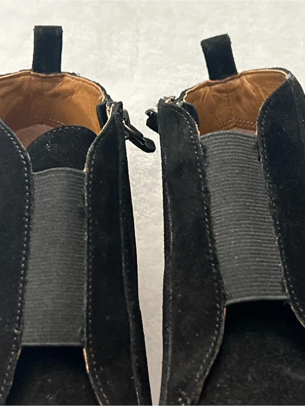 Paolo Black Suede Chukka‎ Boots with White Sole